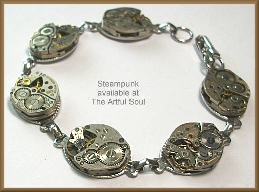 Steampunk 6-Watch Movements Bracelet