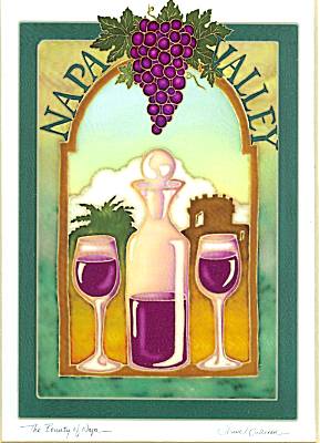 Sybil Shane Print Bounty of Napa