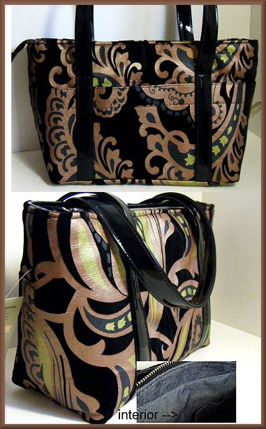 Toby Weston Paula Tote in Burnout