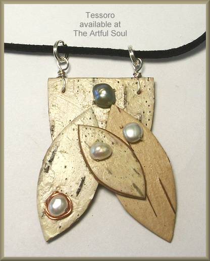 Tessoro Salon Birch Bark Necklace