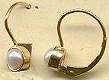 The Touch 14kt Gold Pearl Earrings