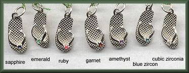 The Touch Flip-Flop SS Stone Charms