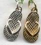 The Touch 14kt Flip Flop Charm