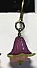 Tutu Flower Earrings Purple/Green/Pink
