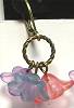 Tutu Flower Earrings Lilac/Blue/Pink