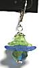 Tutu Flower Earrings Blue/Green