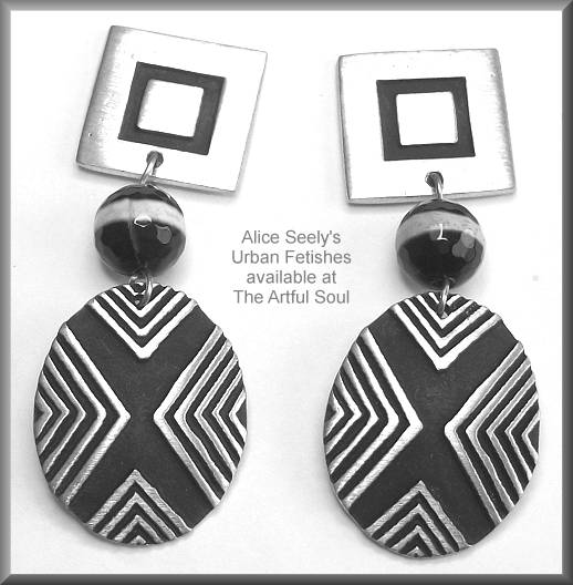 Alice Seely Double Fancy Earrings-Pierced