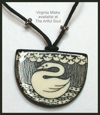 Miska Swan Necklace