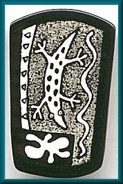 Miska Lizard Pin