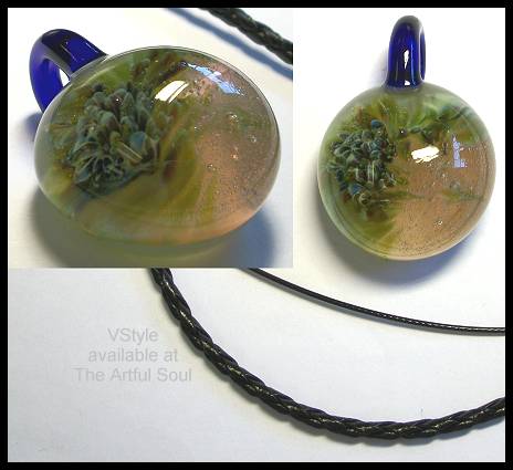 VStyle Glass Pendant, Large Sealife