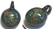 VStyle Glass Pendant, Dark Flower Fingers