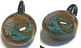 VStyle Glass Pendant, Sealife in Rootbeer