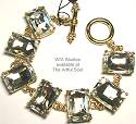 W/A Studios Clear Crystal Bracelet
