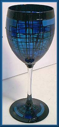 GlamaRama Chablis Tron Blue
