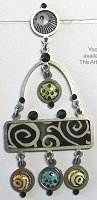 Yoolies Black N White Earrings