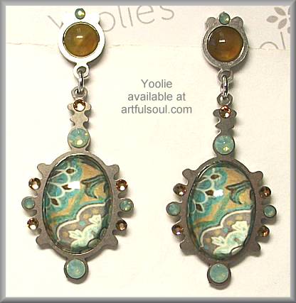 Yoolies Blue Haze Earrings