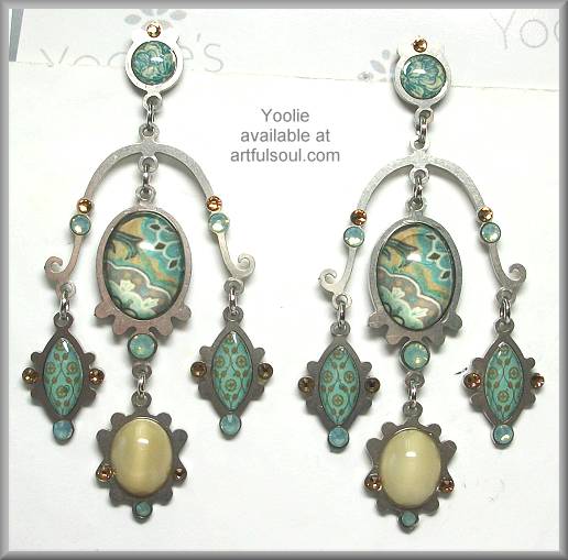 Yoolies Blue Haze Earrings