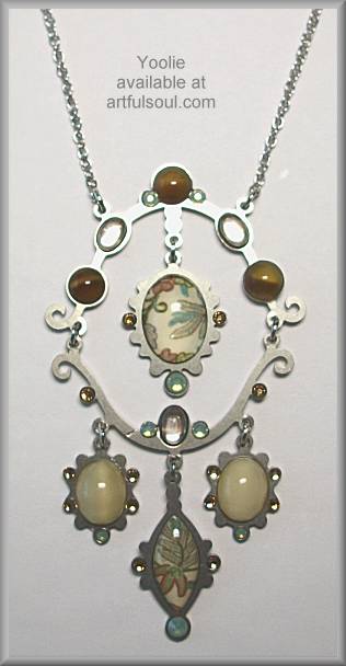 Yoolies Blue Haze Necklace
