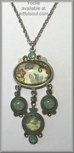 Yoolies Blue Haze Necklace