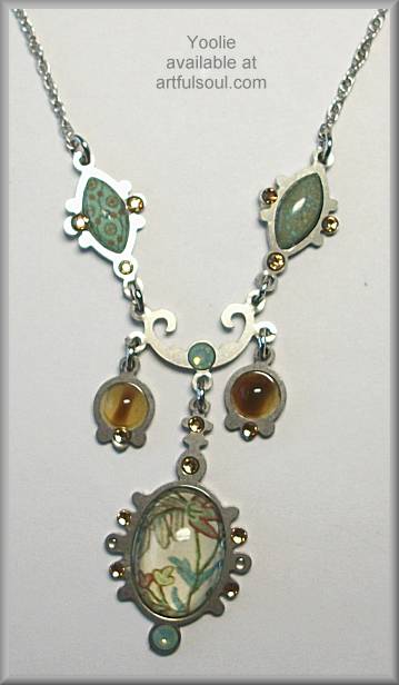 Yoolies Blue Haze Necklace