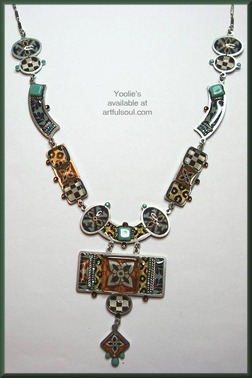 Yoolies Arte Del Mosaico Necklace