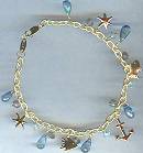 Zoe B 14kt Sea Charms Bracelet