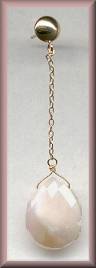 Zoe B Pink Opal Earrings