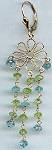 Zoe B Apatite Peridot Chandelier Earrings