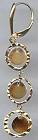 Zoe B 14kt Circles Rings Earrings