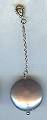 Zoe B 14kt White Gold Gray Pearl Earrings