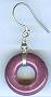 Zulugrass Plum Porcelain Earrings
