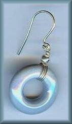 Zulugrass Kenya Blue Porcelain Earrings