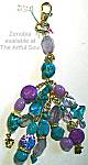 Zenobia Lina Lina Lavender Sky Purse Charm