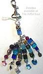 Zenobia Lina Lina All the Blues Purse Charm