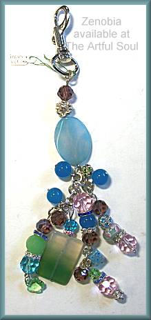 Zenobia Lina Lina Pastel Purse Charm