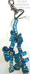 Zenobia Lina Lina Turquoise Purse Charm
