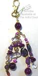 Zenobia Lina Lina Purple Purse Charm